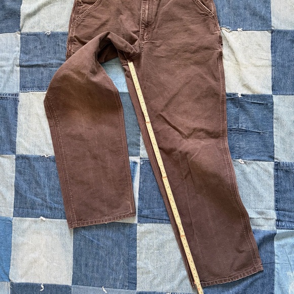 carhartt 2000s brown carpenter pants 35x31 - Picture 9 of 9